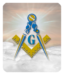 DF35-370-BZ Masonic Lodge Clouds Bronze